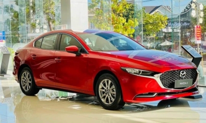 Bảng giá xe Mazda tháng 10/2024: Mazda3 được ưu đãi 50% lệ phí trước bạ